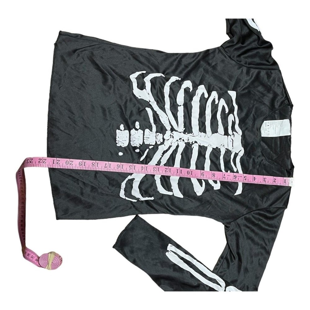 SHITE Skeleton Costume For Girls Size XL-24-16 - Picture 11 of 16